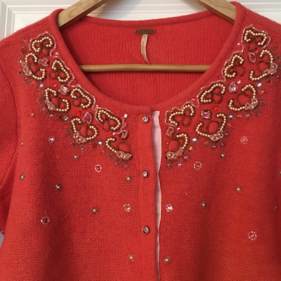Cropped embellished cardigan - Picture 3 of 6